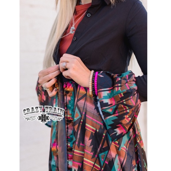 Crazy Train Western Duster Dress - Picture 4 of 9